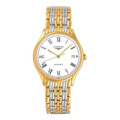 Longines L4.860.2.11.7 – Nam – Kính Sapphire – Automatic (Tự Động) – Dây Kim Loại