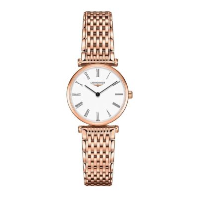 Longines L4.209.1.91.8 – Nữ – Kính Sapphire – Quartz (Pin) – Dây Kim Loại